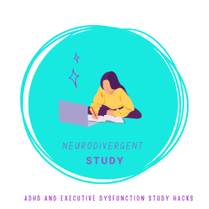 Copy of Neurodivergent Study with stars purple font (600 × 600 px)